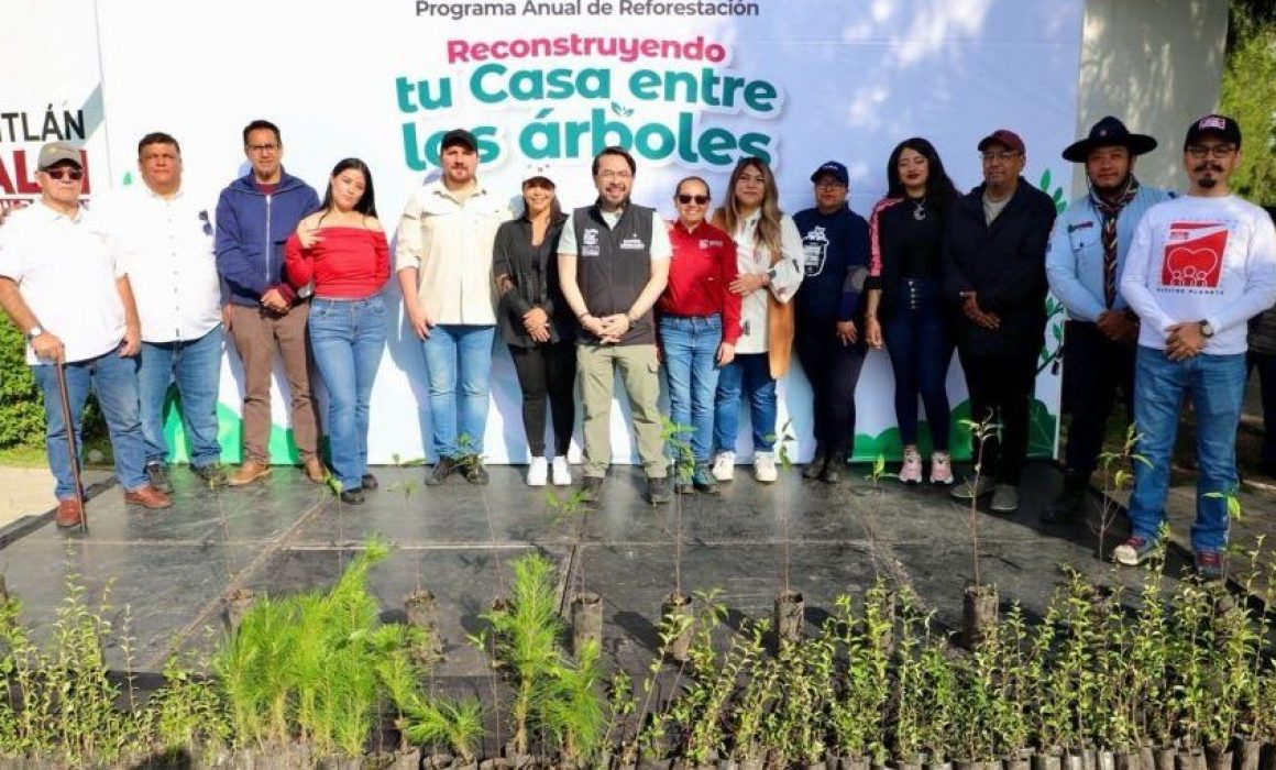 Siembran en Cuautitlán Izcalli 10 mil árboles en jornada comunitaria