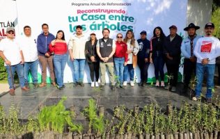 Siembran en Cuautitlán Izcalli 10 mil árboles en jornada comunitaria