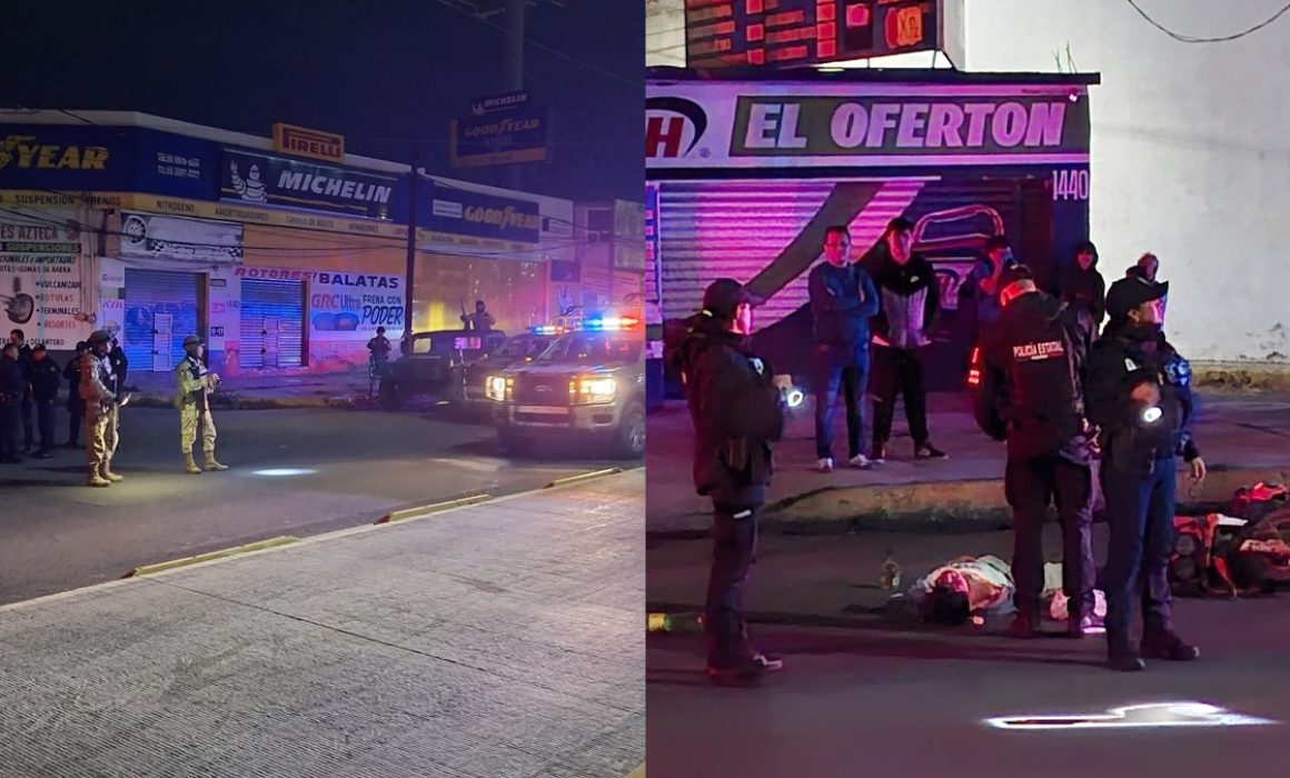 Sufren jóvenes accidente en moto; un fallecido en Chalco