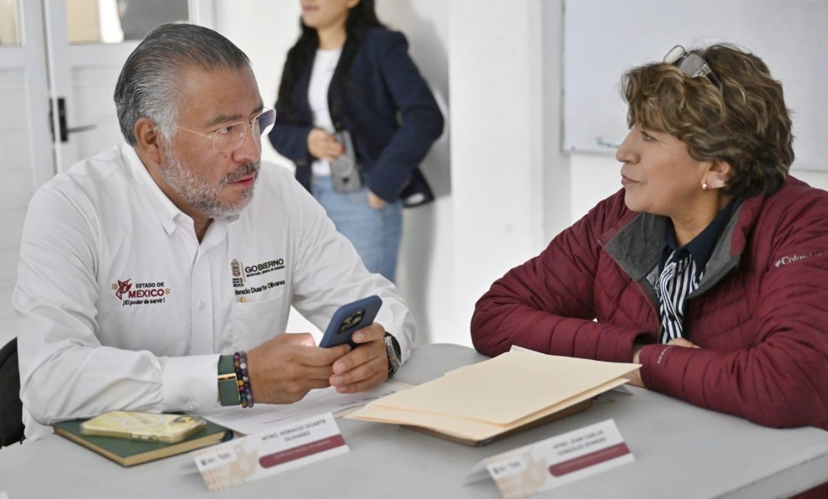 Supervisa Delfina Gómez acciones de apoyo a familias de Nezahualcóyotl