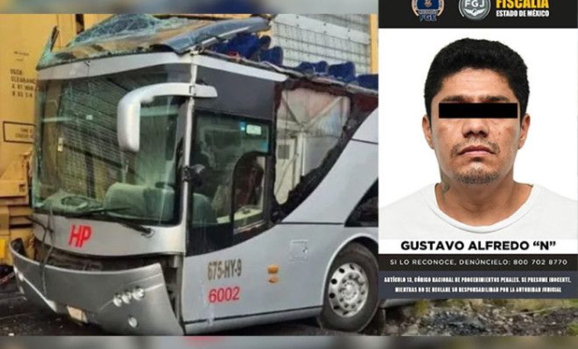 Vincula a proceso a chofer y analiza causas de accidente con tren en Atlacomulco