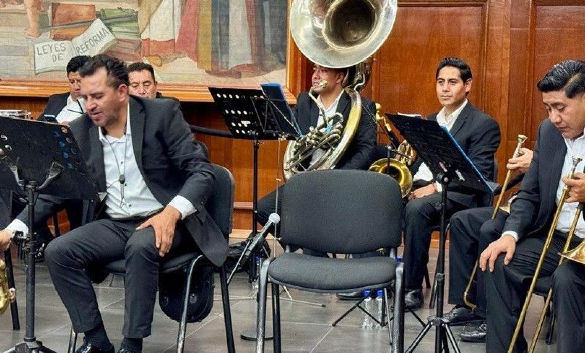 Vive la música con la Banda Sinfónica de Lerma en el Congreso del Edomex