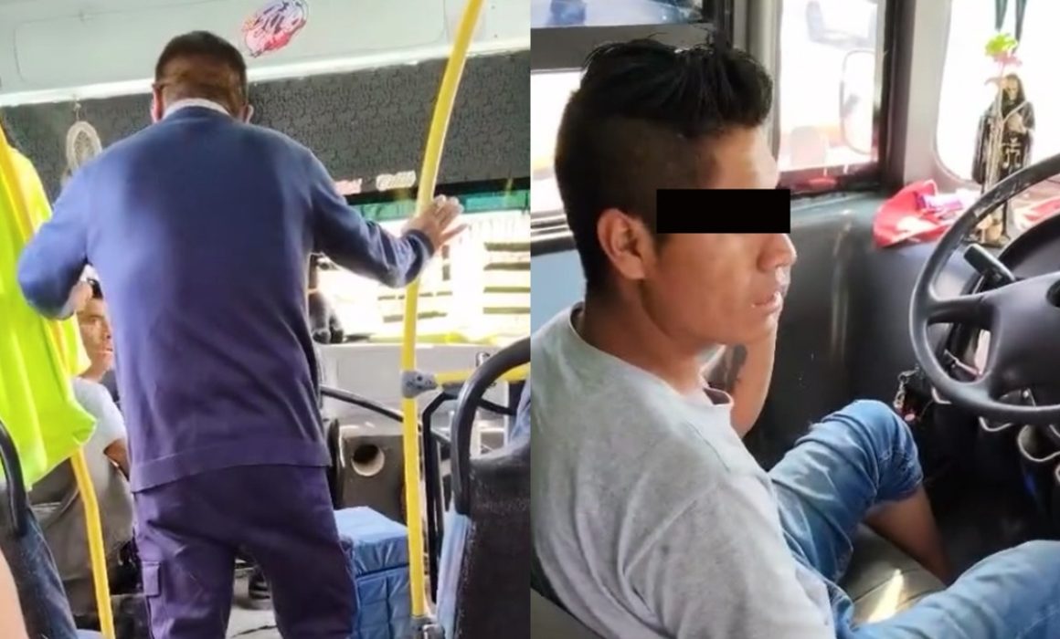 Agrede operador de línea de transporte de Toluca a pasajero