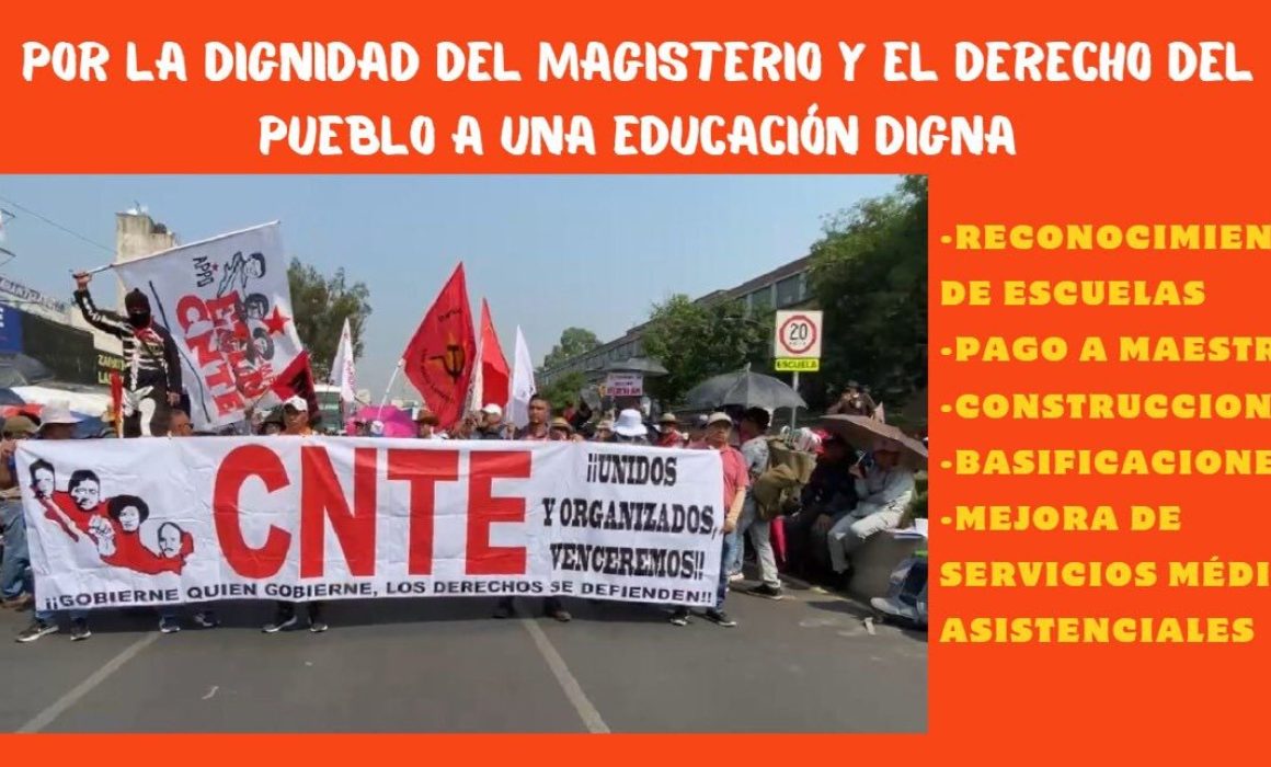 Alistan maestros mega bloqueo HOY en Estado de México 1