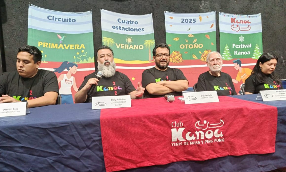 Apoya Micky Huidobro de Molotov torneo de Tenis de Mesa y Ping Pong