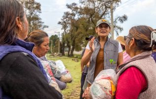Apoyan autoridades de Tianguistenco a familias afectadas por lluvias