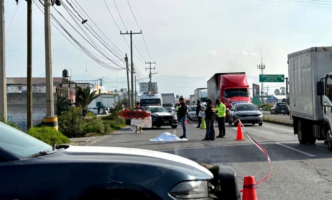 Arrollan a hombre en la Toluca-Naucalpan; responsable se dio a la fuga