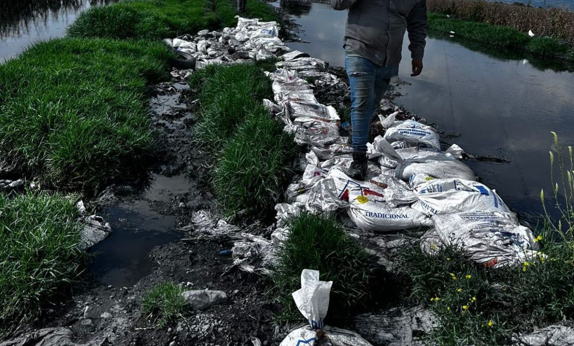 Atiende ayuntamiento de Toluca afectaciones en zona norte por lluvias