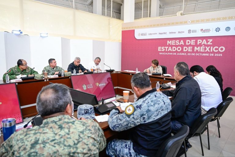 Avanza estrategia de seguridad en Edomex con Delfina Gómez - Noticias ...