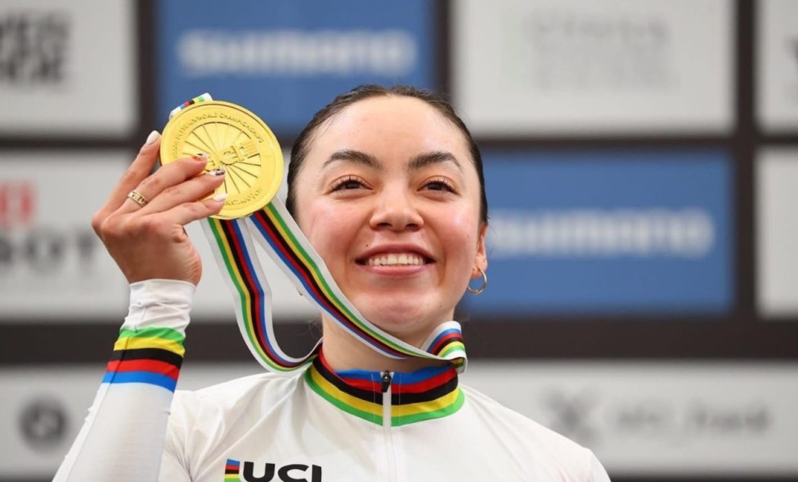 Brilla Yareli Acevedo en Campeonato Mundial de Ciclismo en Chile