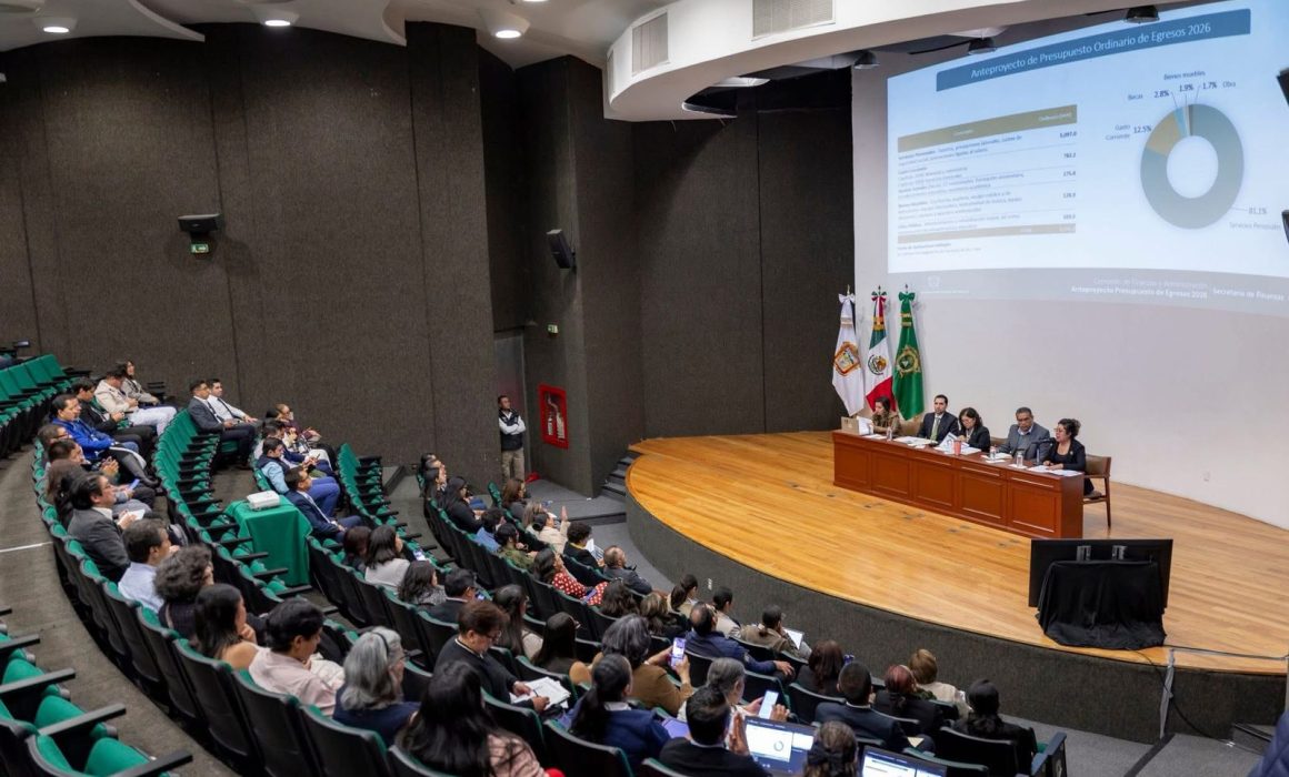 Buscará UAEMéx presupuesto de 6 mil mdp para periodo 2026