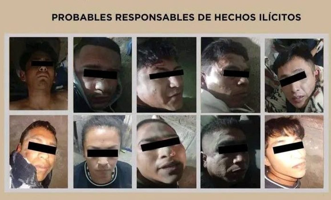 Cae célula armada tras balacera en San Cristóbal Huichochitlán, Toluca