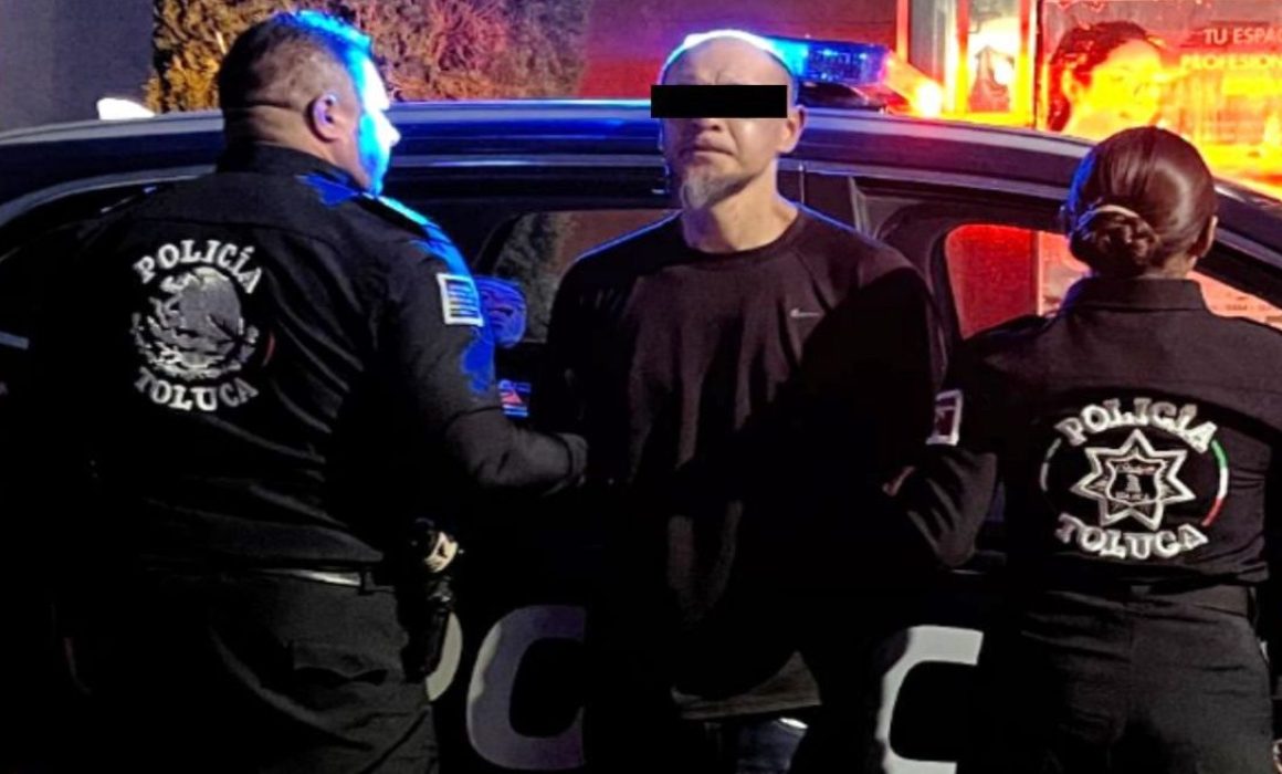 Caen tres en Toluca por diversos delitos de alto impacto