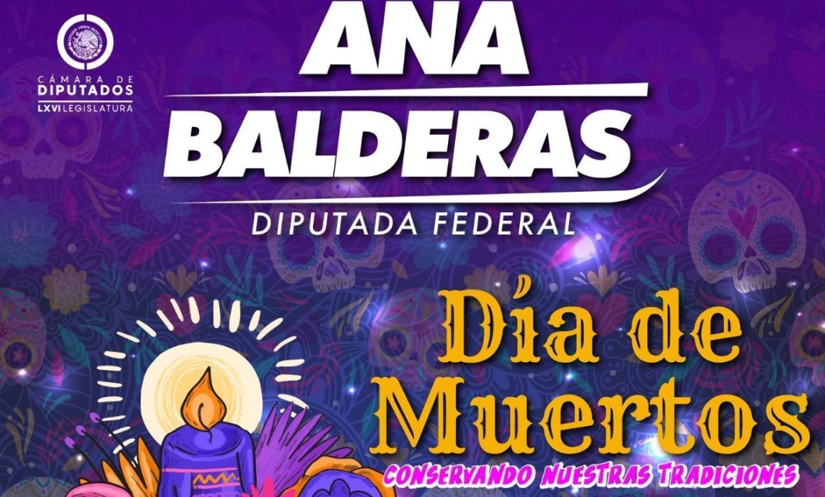 Celebra Ana Balderas Día de Muertos con actividades para conservar tradiciones