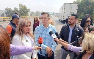 Cierran puente Madero por riesgos estructurales en Cuautitlán México