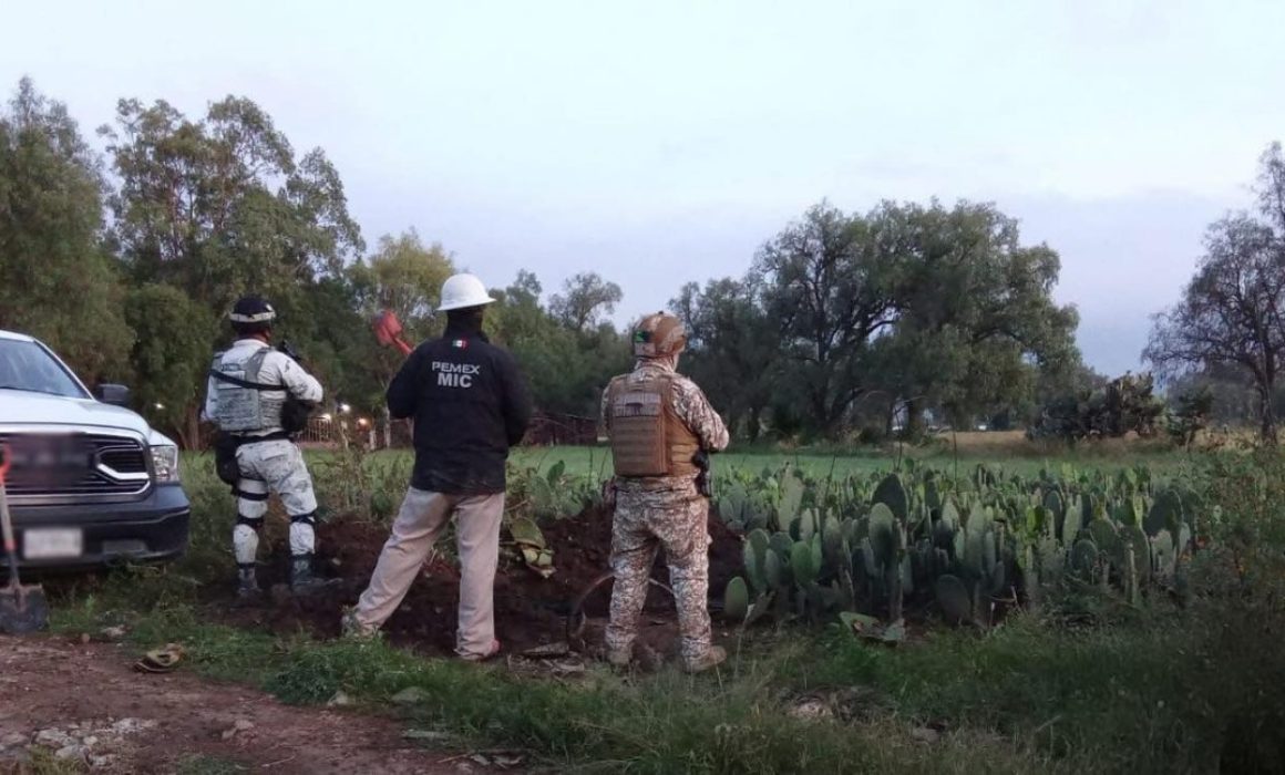 Clausuran en Otumba centro clandestino de distribución de hidrocarburo