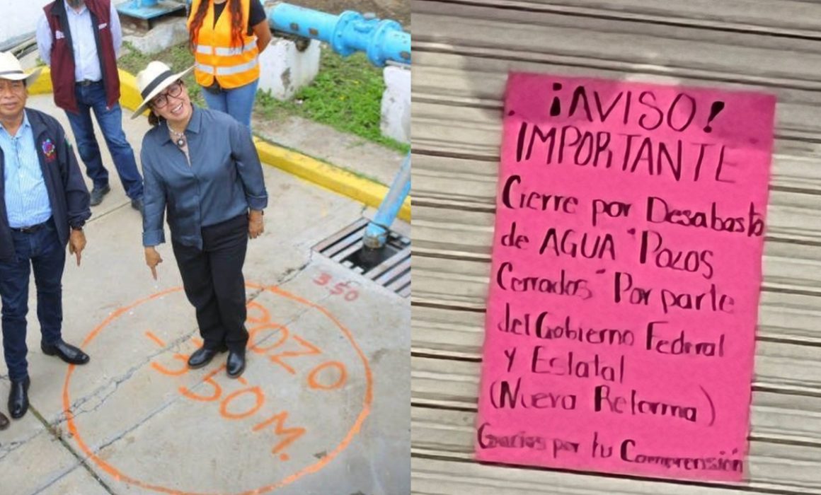 Comienza crisis de agua en Ecatepec por cierre de pozos