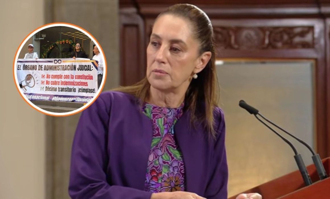 Confirma Sheinbaum recurso de 6 mil mdp para pagar a cesados del PJ