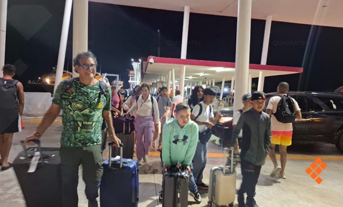 Cumplen sueño de conocer el mar enfermos de cáncer en Cozumel