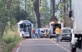 Deja a 5 heridos accidente en La Puerta-Sultepec; 1 está grave
