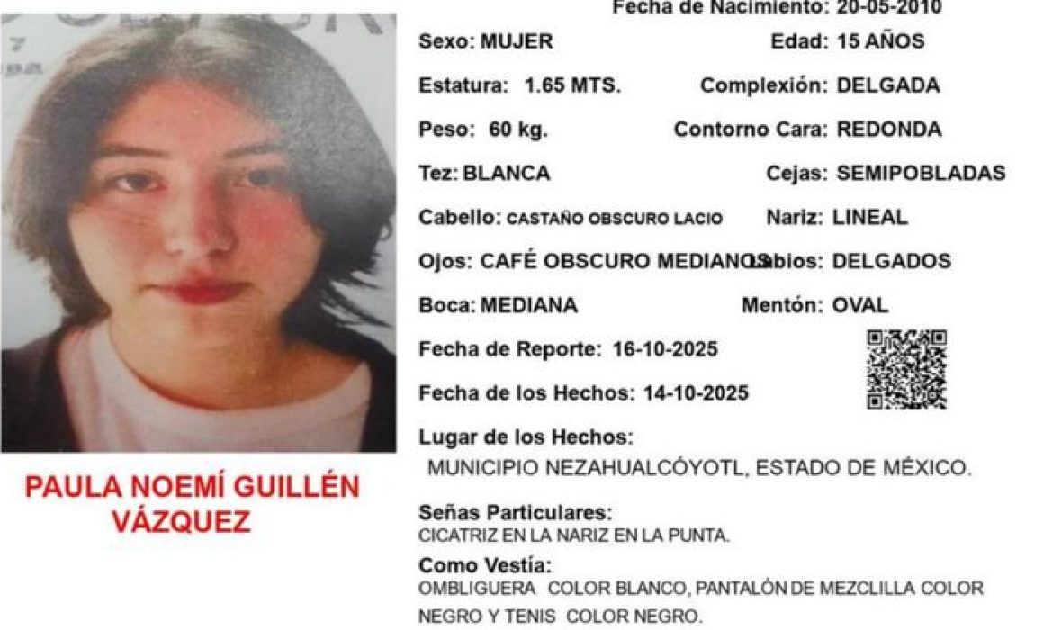 Desaparece adolescente en Nezahualcóyotl; autoridades ignoraron alerta