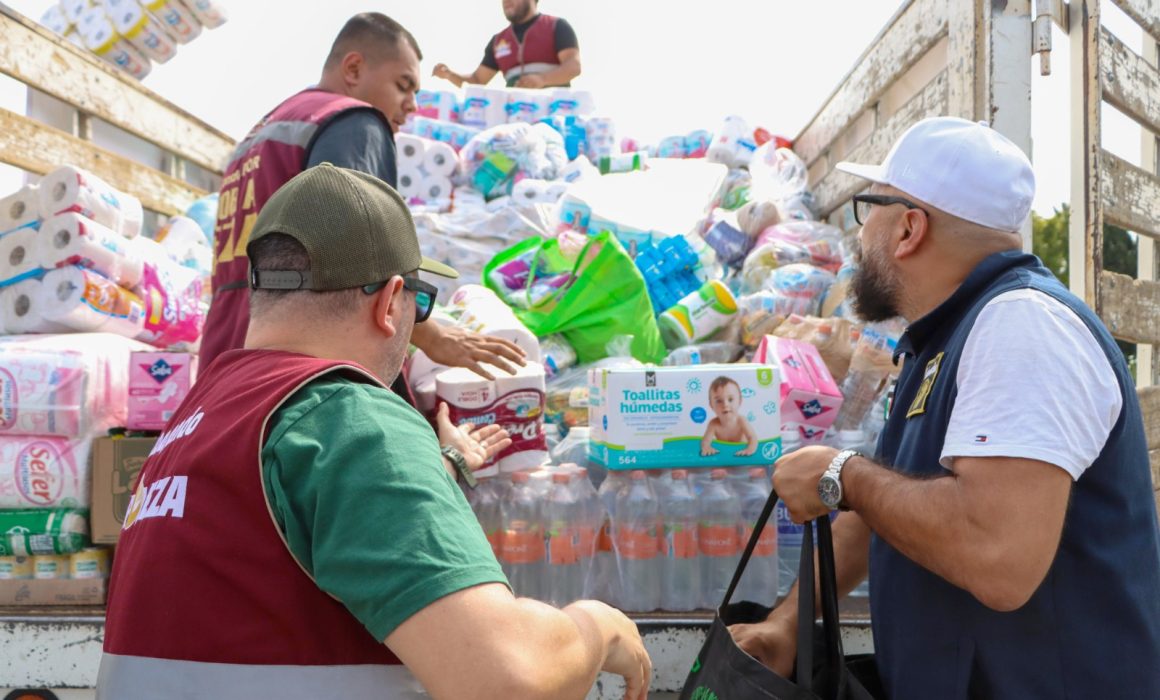 Envía Nezahualcóyotl ayuda a familias afectadas por lluvias en Veracruz
