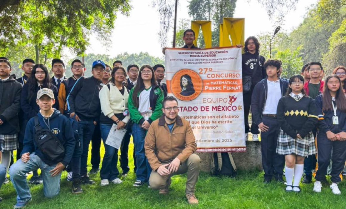 Fomenta GEM excelencia académica con talento matemático mexiquense