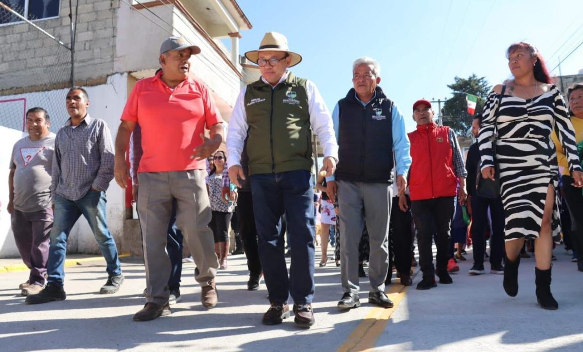 Fortalece Zinacantepec bienestar social con obras que transforman vidas
