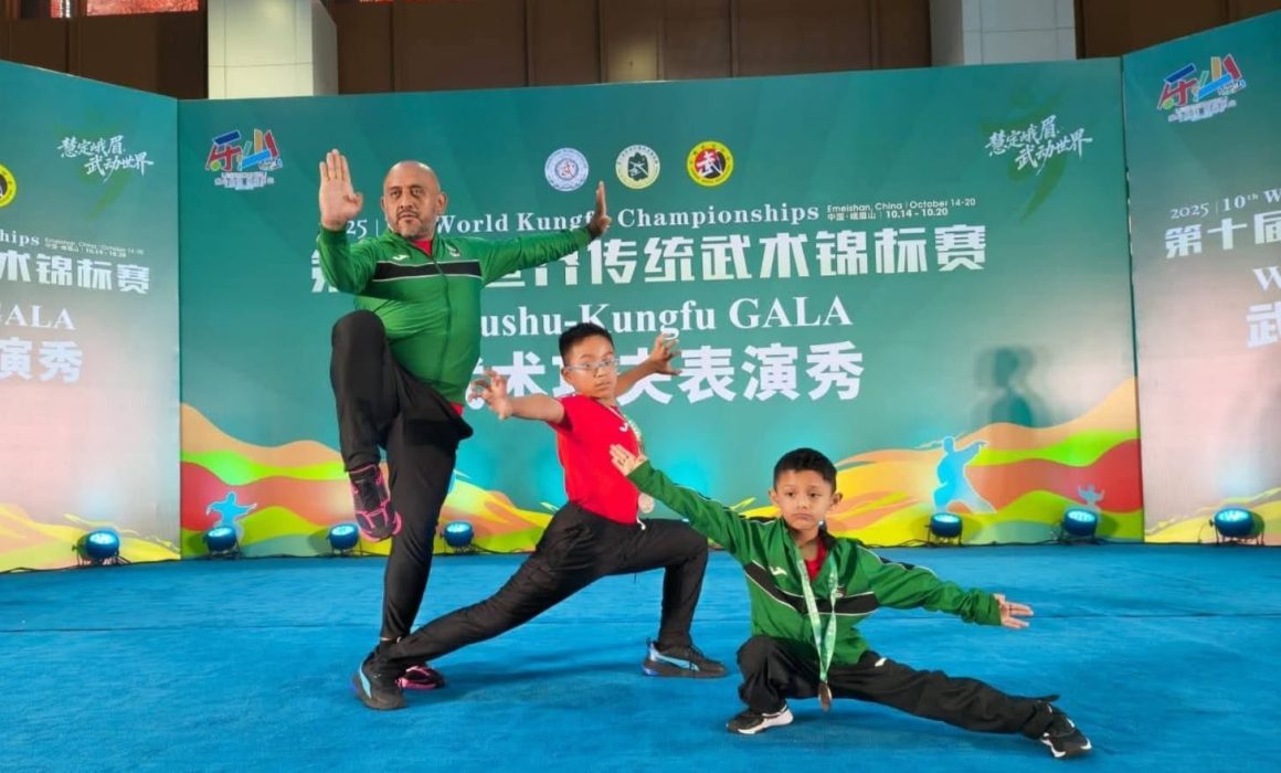 Ganan medalla de bronce atletas de Chimalhuacán en mundial de Kung Fu