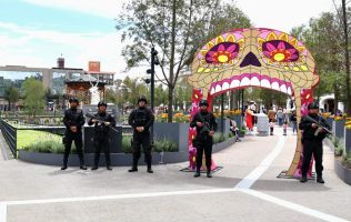 Garantiza Policía Municipal de Toluca saldo blanco en el Festival del Alfeñique