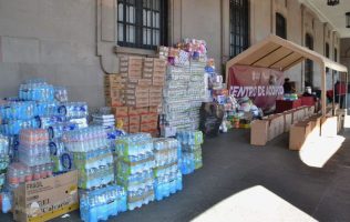 Habilitan centros de acopio en el Edomex para apoyar estados afectados