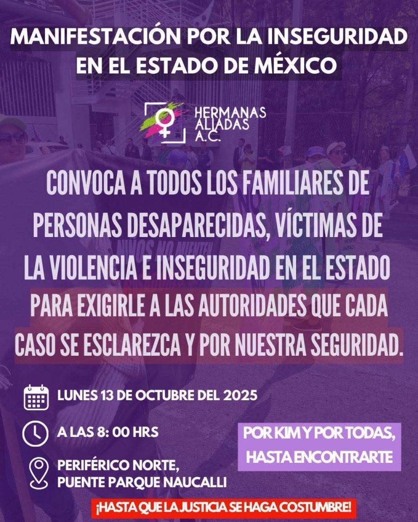 Habrá caos en el Estado de México por protestas contra el pasaje y desaparecidos