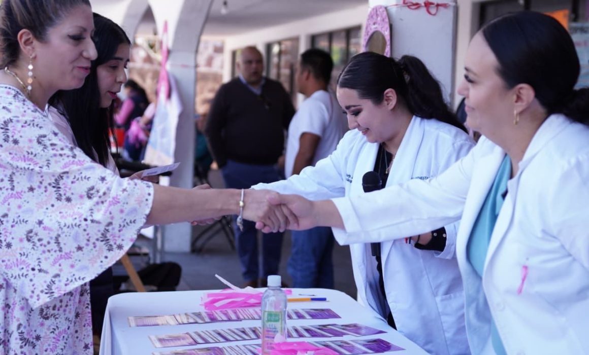 Lleva a cabo GEM jornadas preventivas contra el cáncer de mama en Edomex