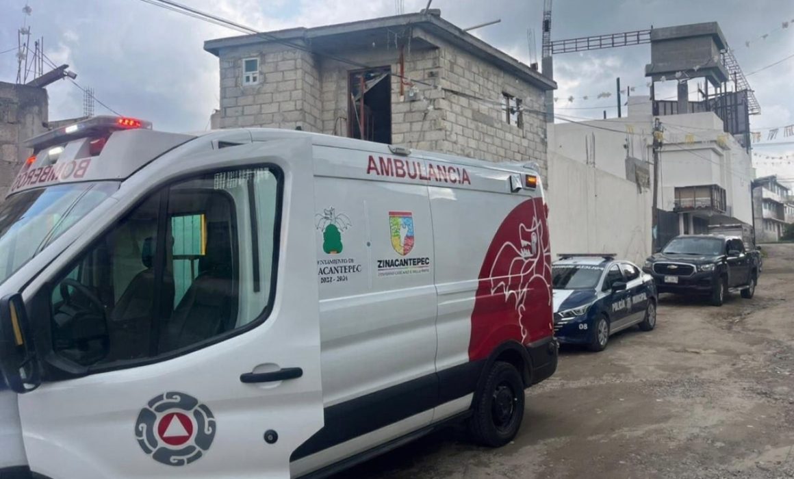 Lo matan al interior de su casa en Zinacantepec; lo rociaron con cal