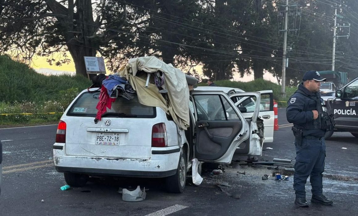 Ocupa 4to lugar en accidentes viales del país, el Estado de México
