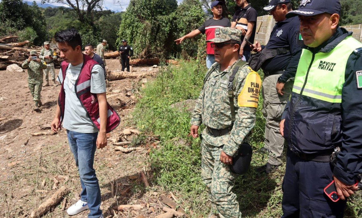 Persiste crisis en Santo Tomás por lluvias; cae árbol cerca de socavón