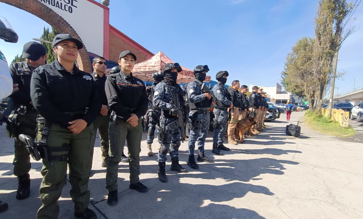 Ponen en marcha operativo de Día de Muertos en Metepec