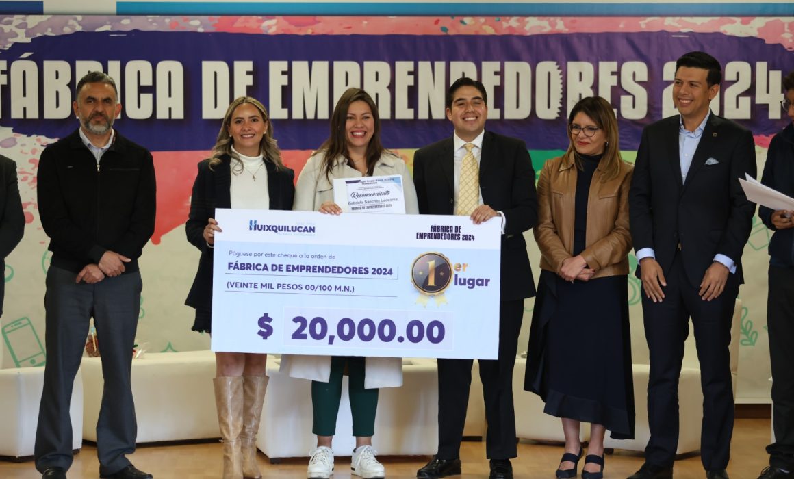 Premiará Ayuntamiento de Huixquilucan a los cinco mejores emprendedores