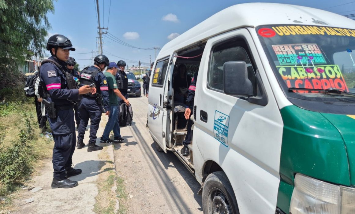 Promete SSEM garantizar seguridad en transporte público en Ecatepec