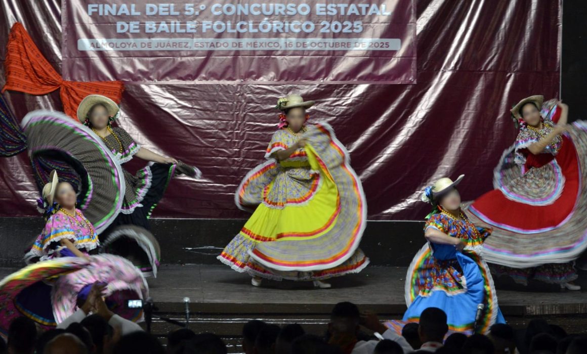 Realiza SSEM Concurso Estatal de Baile Folclórico 2025