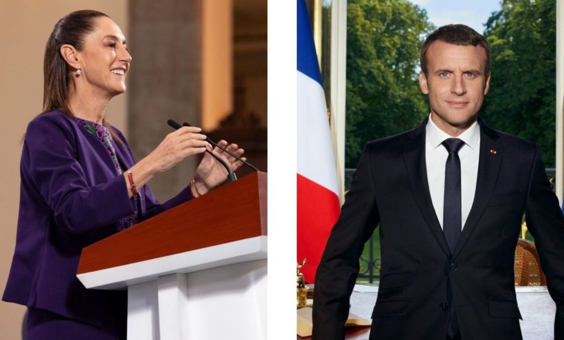 Recibirá Sheinbaum a Macron el 7 de noviembre