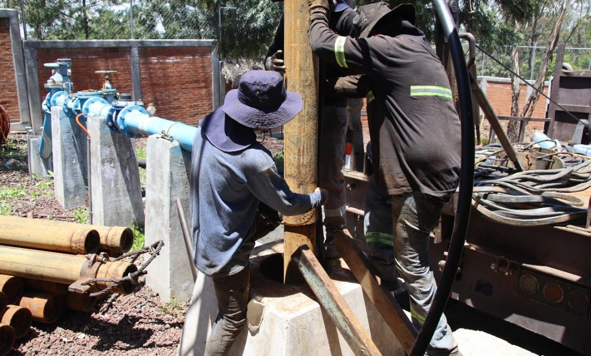 Refuerzan suministro de agua con rehabilitación de pozos en Izcalli