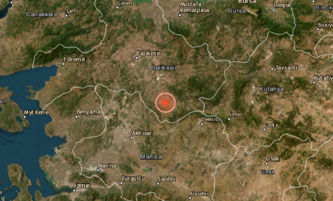 Sacude sismo de magnitud 6.1 el oeste de Turquía