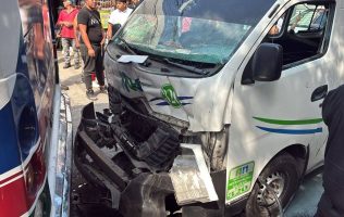 Se registra fuerte carambola en Ecatepec