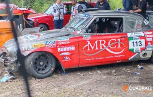 Studebaker de Velázquez-Marín, el accidentado en Mil Cumbres; 2 heridos