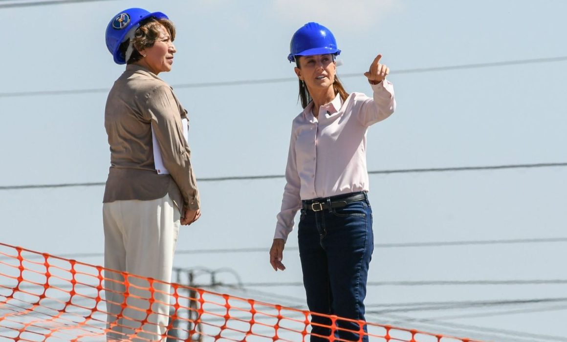 Supervisa Sheinbaum avances del Tren México-Pachuca en Nextlalpan
