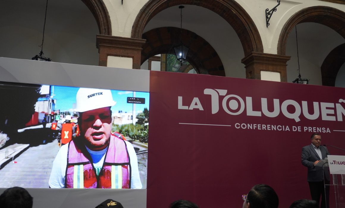 Tapan en Toluca más de mil 700 baches en tan solo una semana