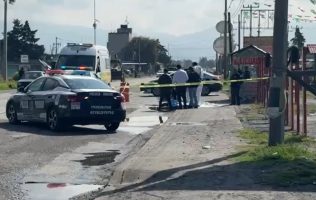 Ultiman a balazos a sujeto en Otzolotepec; le dispararon 3 veces