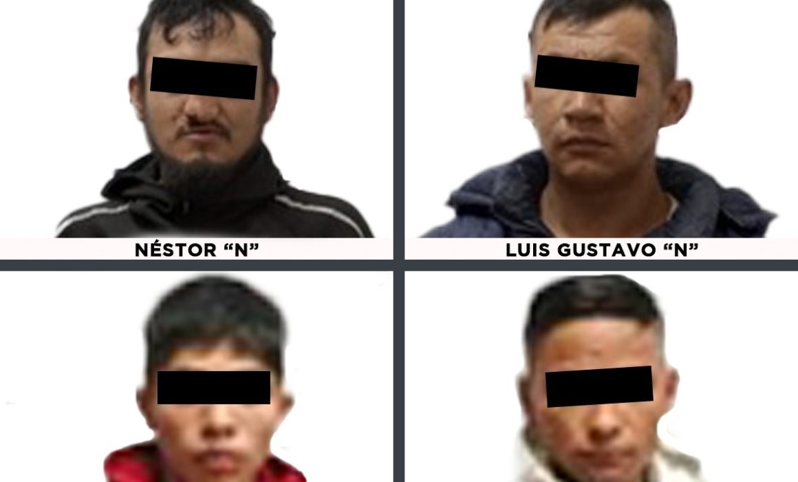 Vinculan a cuatro por robo violento de vehículo en Texcoco y Chicoloapan
