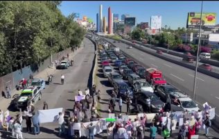 Vive Estado de México un arranque de semana lleno de movilizaciones